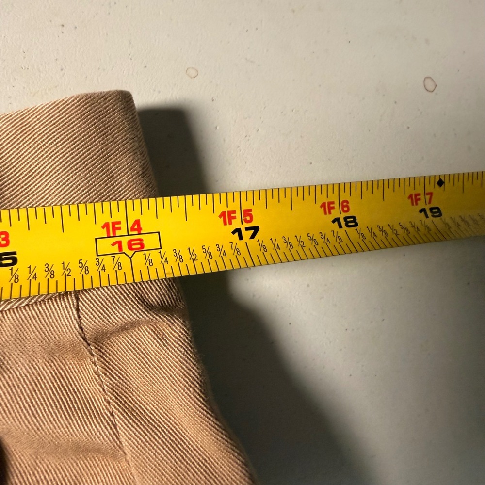 Polo Ralph Lauren Classic Fit Chino Pants Mens 33x29 Tan Khaki Cotton Twill - Picture 2 of 8